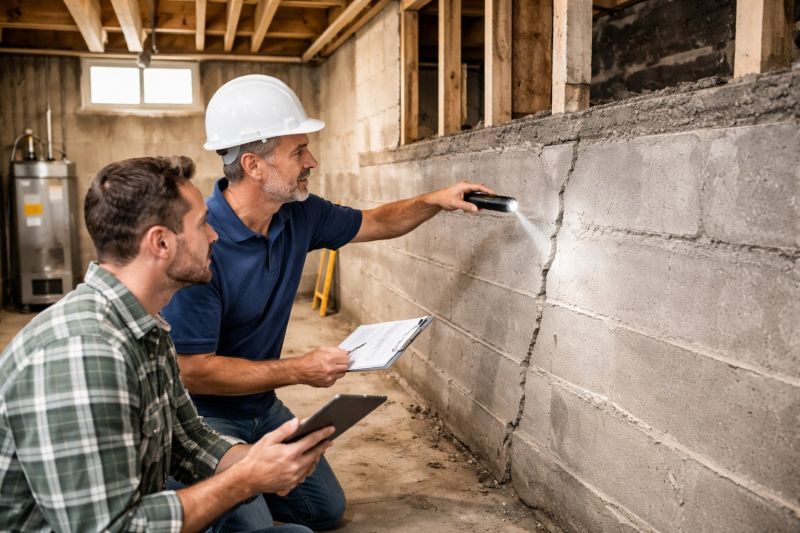 Basement Crack Repair in Danville, CA