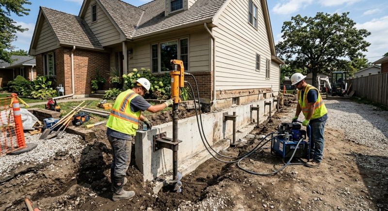 Basement Stabilization in Danville, CA