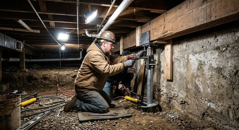 Basement Underpinning in Danville, CA