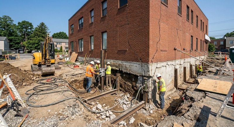 Building Foundation Repair in San Ramon, CA