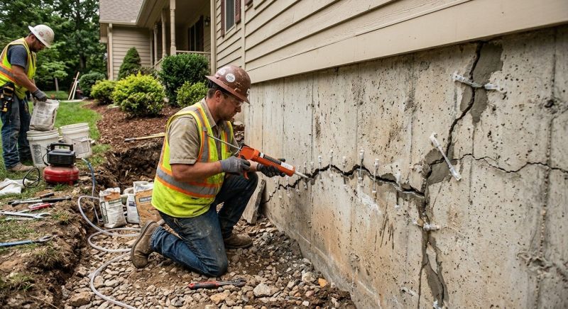 Cracked Foundation Repair in Clayton, CA
