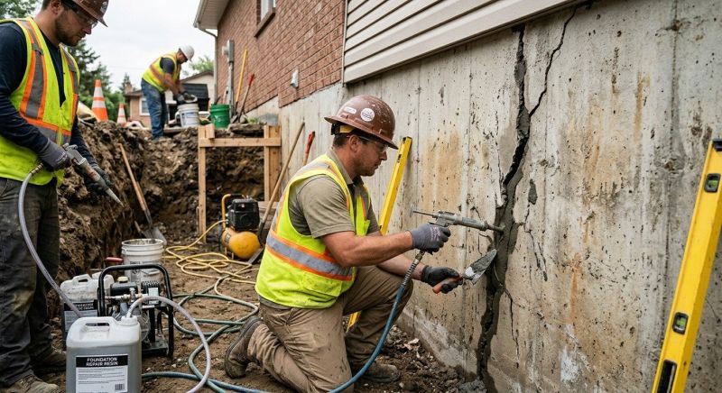 Cracked Foundation Repair in Pittsburg, CA