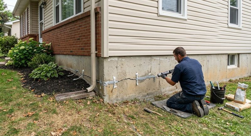 Cracked Foundation Repair in Pleasanton, CA