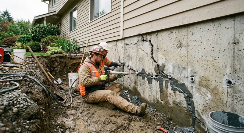 Cracked Foundation Repair in San Ramon, CA