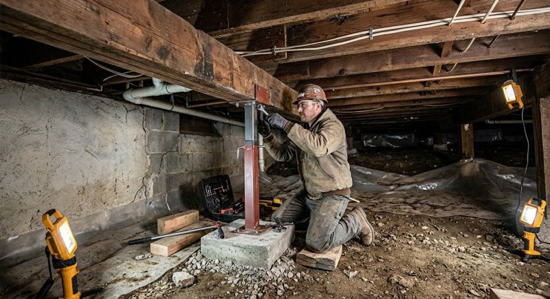 Crawlspace Foundation Repair in Vallejo, CA