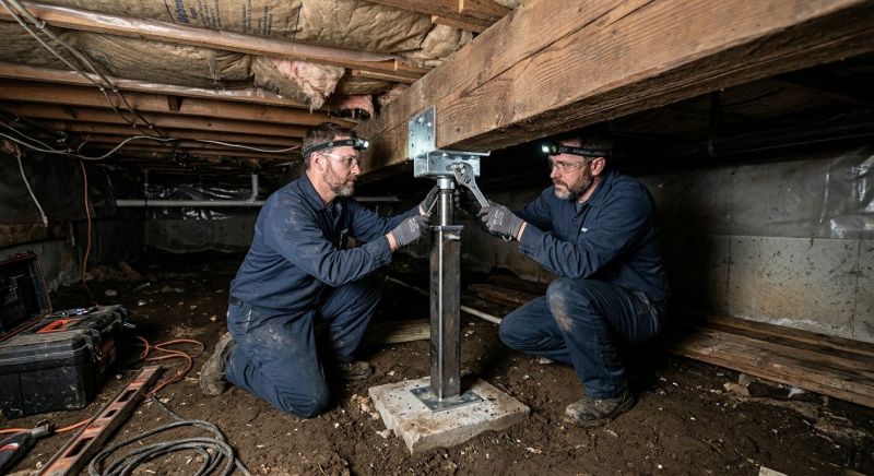 Crawlspace Foundation Repair in Walnut Creek, CA