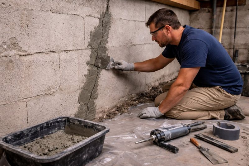 Foundation Crack Repair in San Leandro, CA