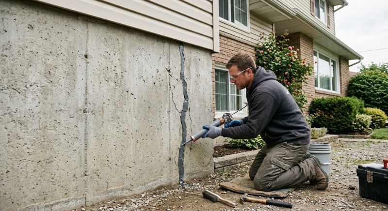 Foundation Crack Sealing in Danville, CA