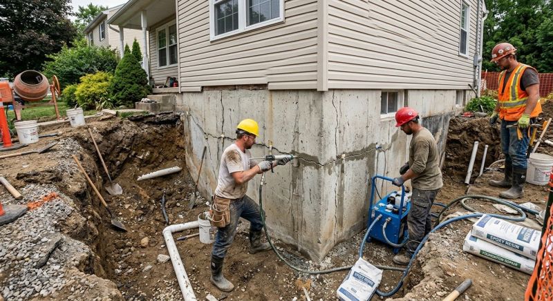 Foundation Cracks Repair in Danville, CA