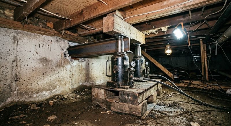 Foundation Jacking in Antioch, CA