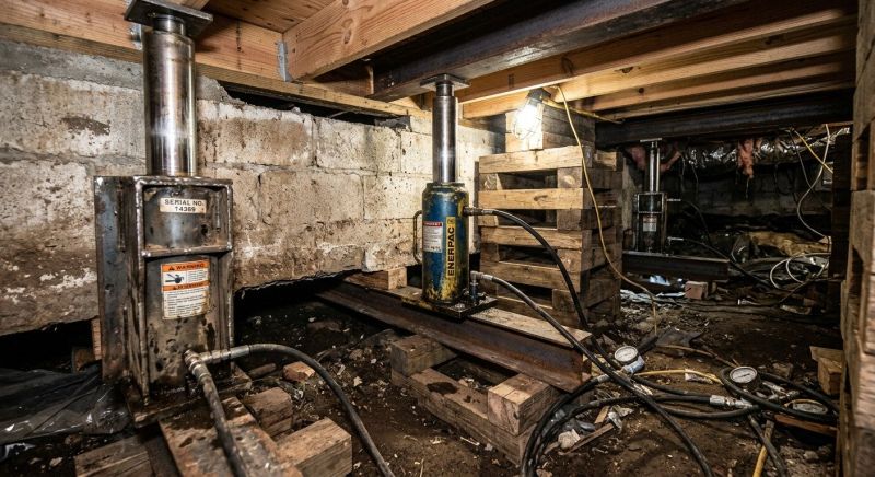 Foundation Jacking in El Sobrante, CA