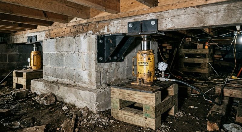 Foundation Jacking in Fremont, CA
