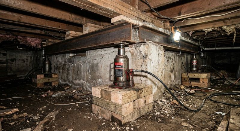 Foundation Jacking in Pleasanton, CA