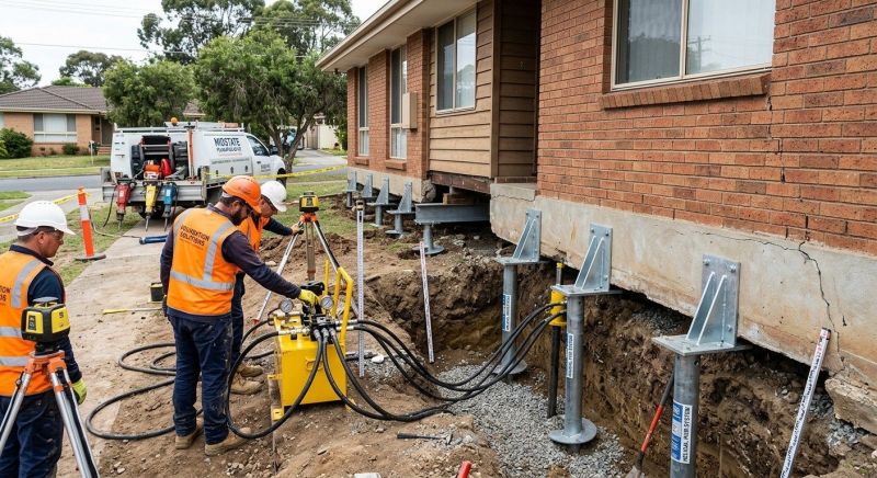 Foundation Jacking in San Ramon, CA