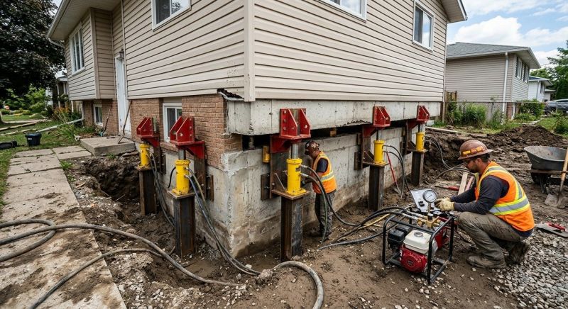 Foundation Lifting in Lafayette, CA