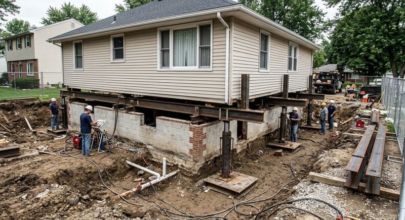 Foundation Lifting in Martinez, CA