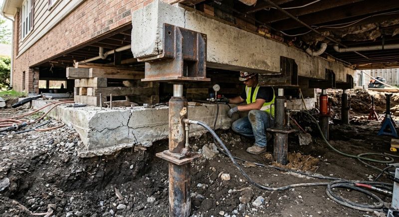 Foundation Lifting in San Leandro, CA