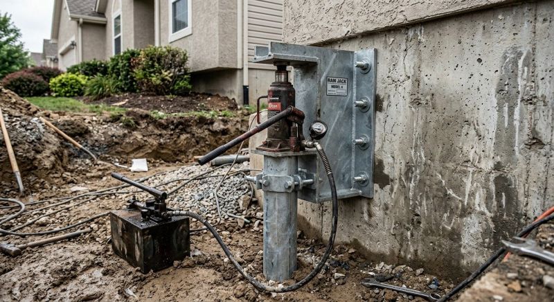 Foundation Pier Leveling in Danville, CA