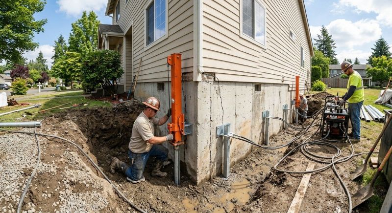 Foundation Pier Repair in Danville, CA