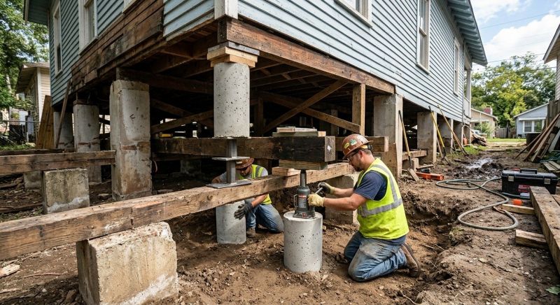 Foundation Pier Repair in Danville, CA