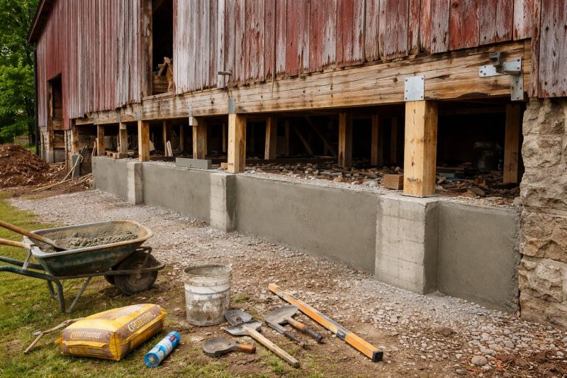 Foundation Renovation in Danville, CA