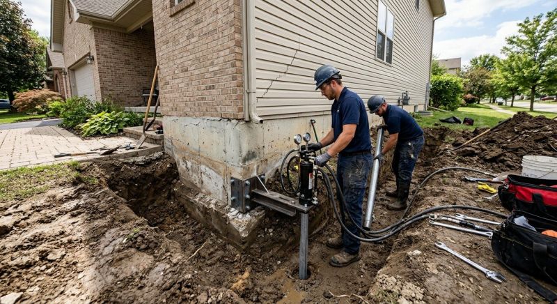 Foundation Settlement Repair in Danville, CA