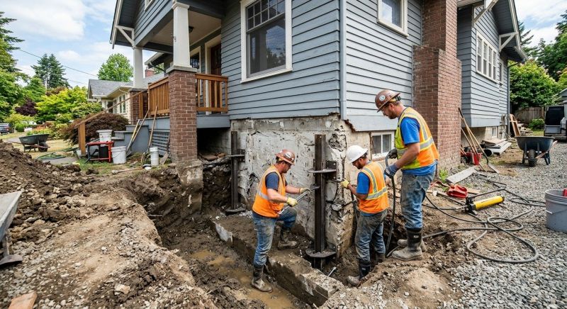 Foundation Stabilizing in Hayward, CA