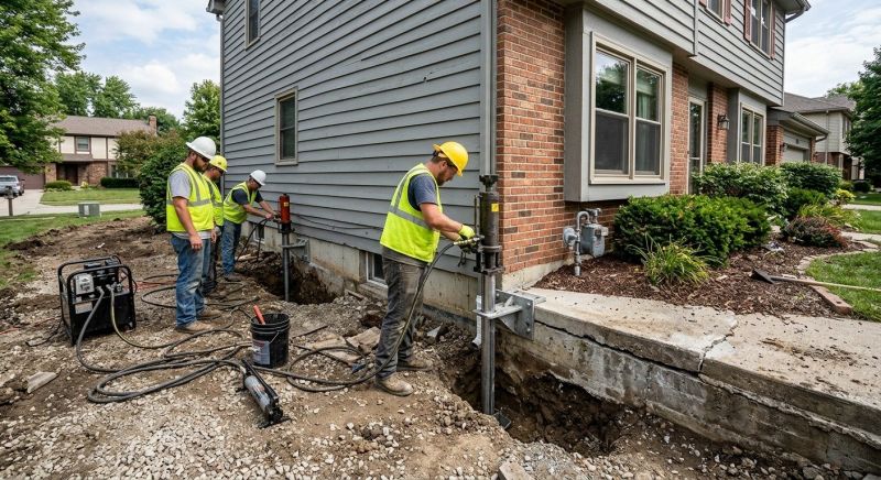 Foundation Stabilizing in Orinda, CA