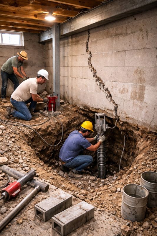 Foundation Structural Repair in Newark, CA