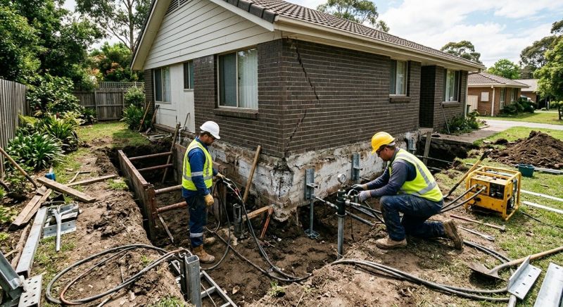 Home Foundation Repair in Martinez, CA