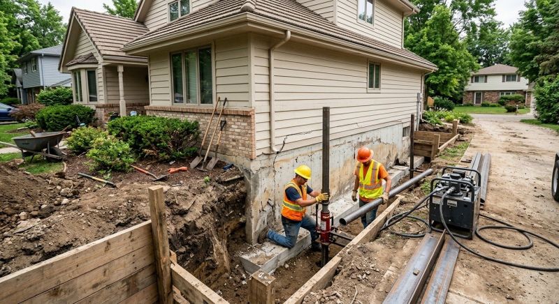 House Foundation Repair in Albany, CA