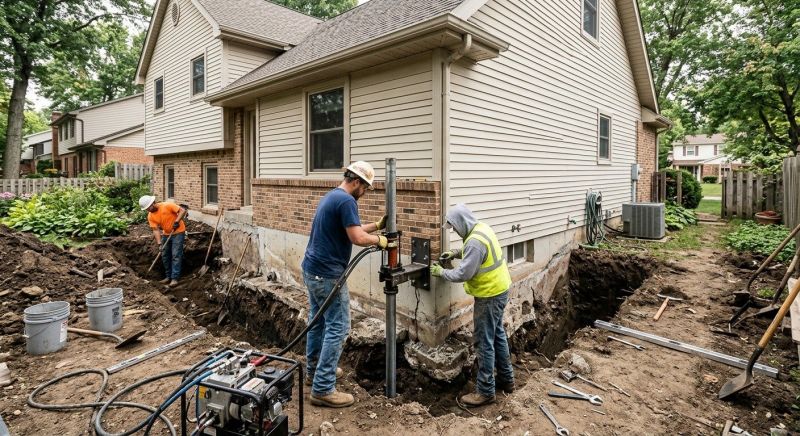 House Foundation Repair in San Leandro, CA