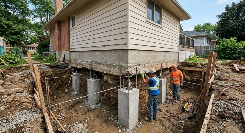 House Underpinning in Danville, CA