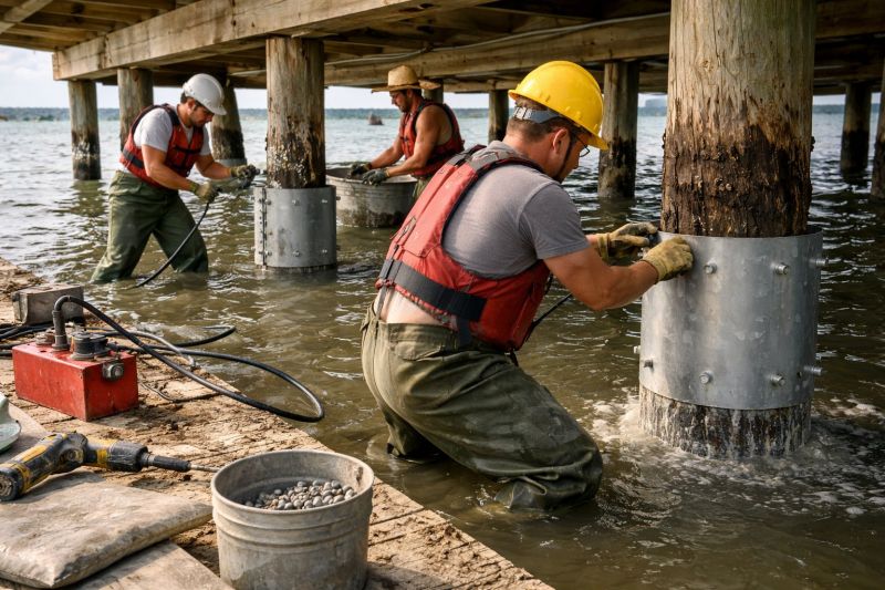 Piling Repair in Pleasanton, CA