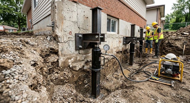 Sinking Foundation Lifting in Danville, CA