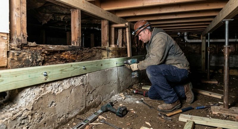 Sinking Foundation Repair in Alameda, CA