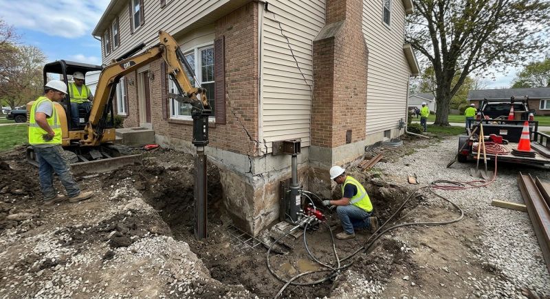 Sinking Foundation Repair in Clayton, CA