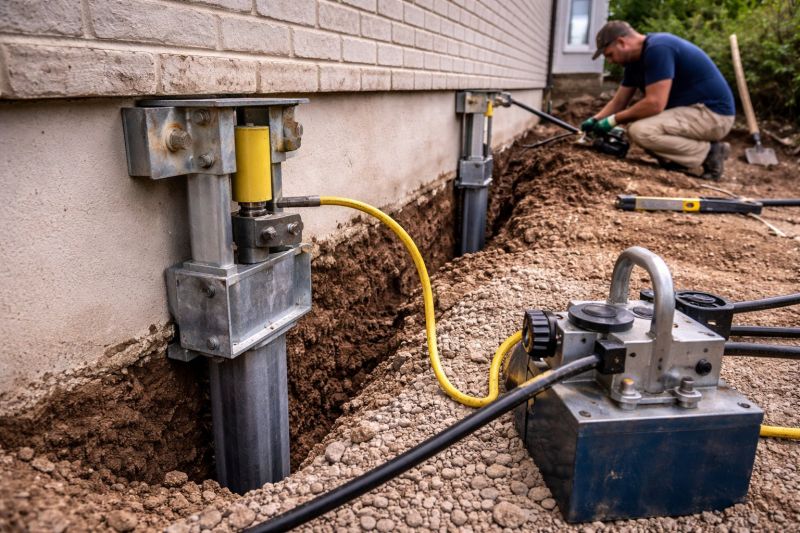Sinking Foundation Repair in San Pablo, CA