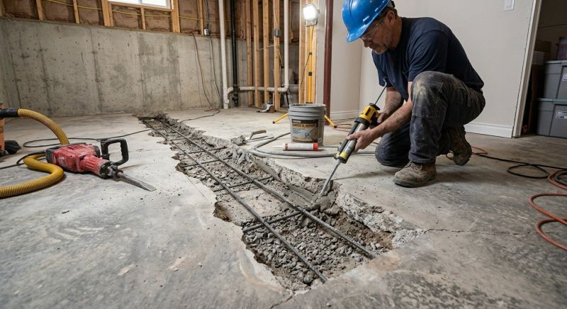 Slab Foundation Repair in Danville, CA