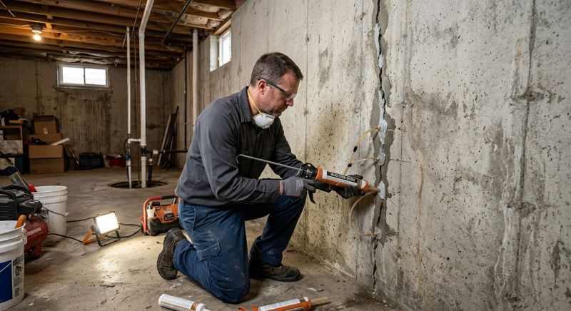 Structural Crack Repair in Danville, CA