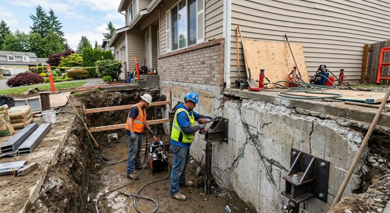 Structural Foundation Repair in Castro Valley, CA
