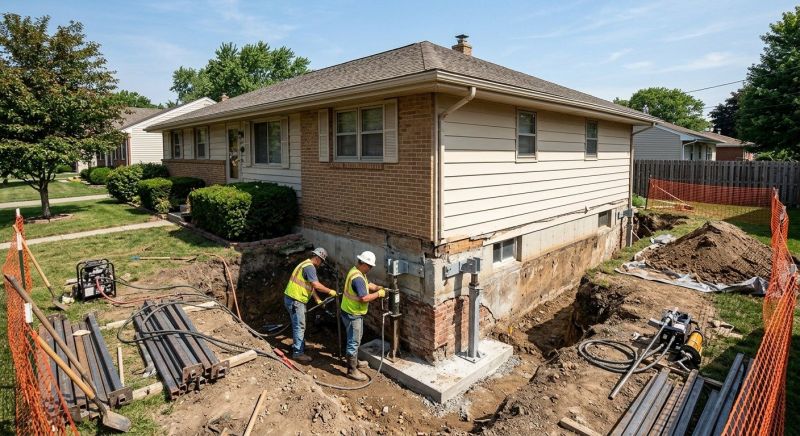 Structural Foundation Repair in Livermore, CA
