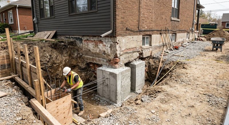 Structural Underpinning in Danville, CA