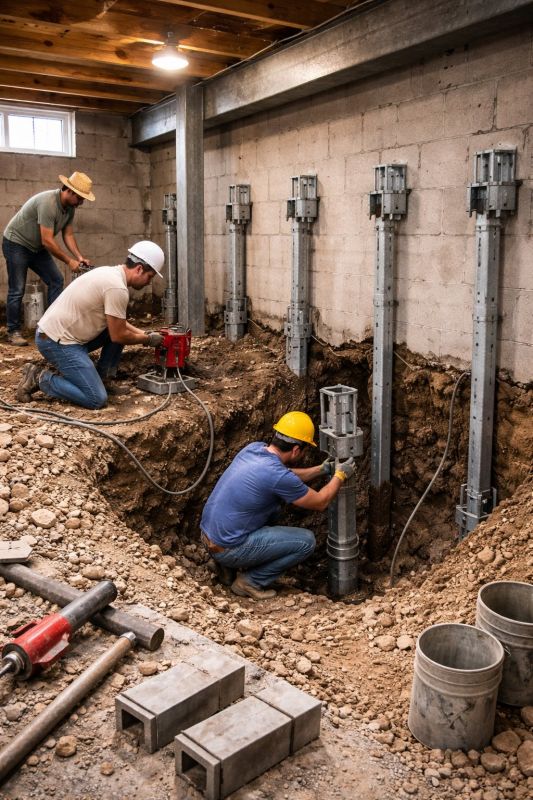 Structural Underpinning in Danville, CA