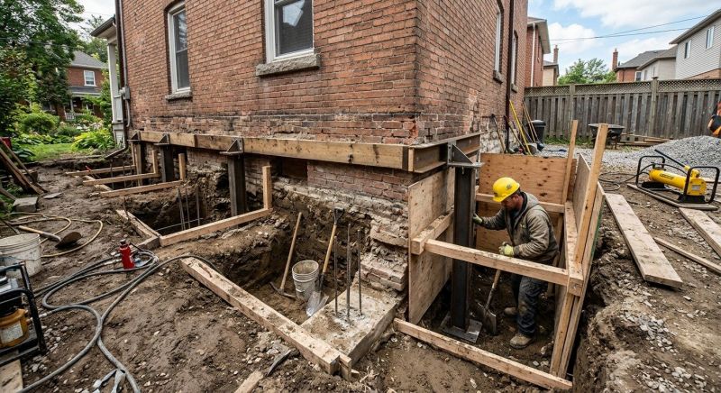 Structural Underpinning in Danville, CA