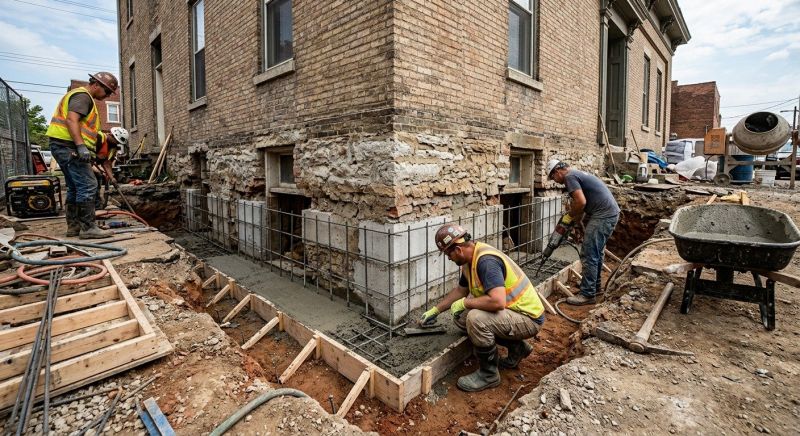 Underpinning Repair in Danville, CA